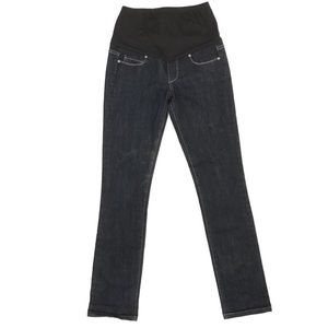 Paige Maternity jeans dark wash straight leg
